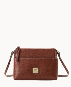 Saffiano Katie Crossbody Amber