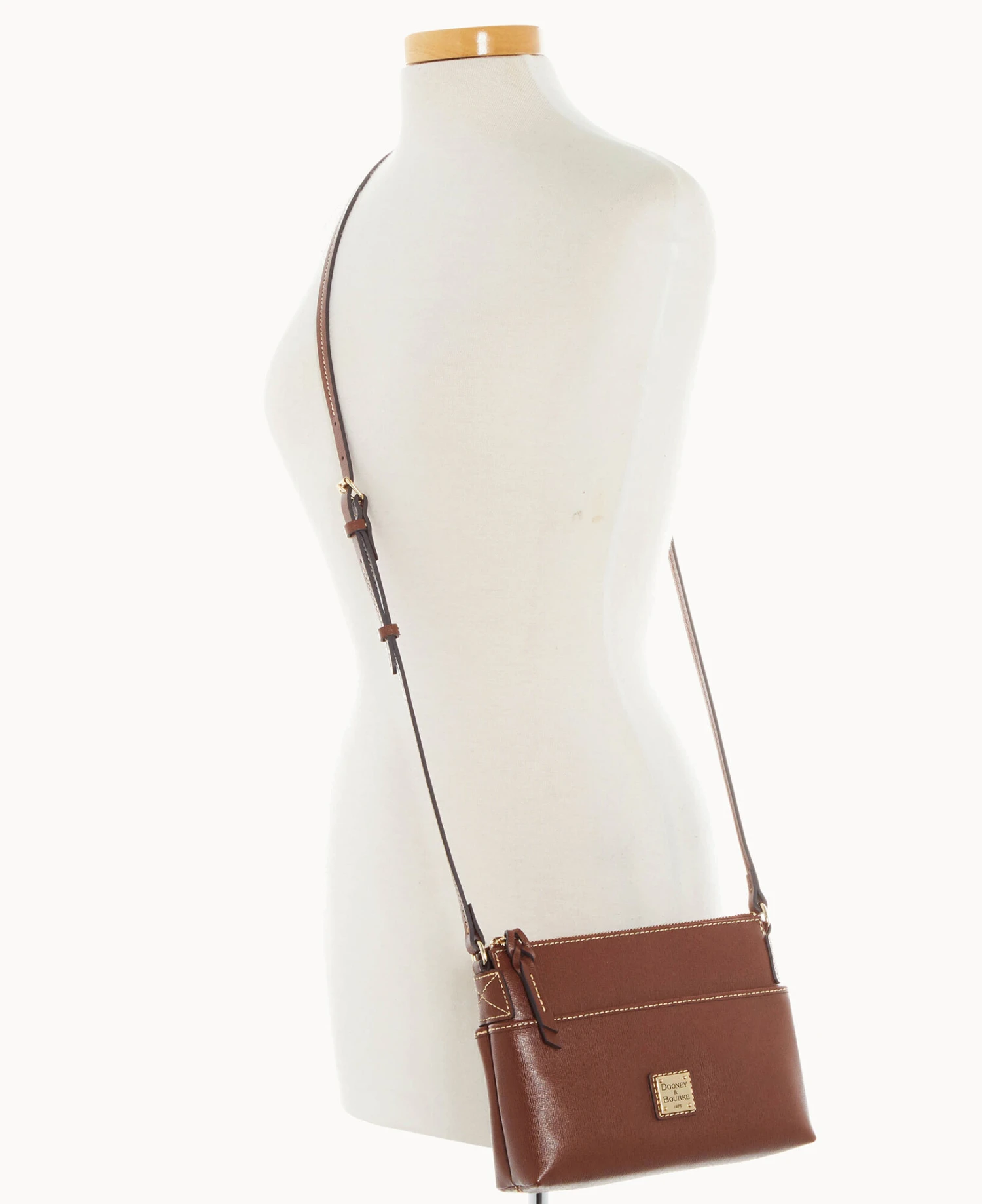 Saffiano Katie Crossbody Amber 5 Saffiano Katie Crossbody Amber - Image 5