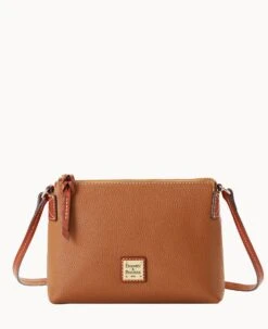Pebble Grain Rosie Crossbody Caramel -Dooney & Bourke B2341G AWCAPATN 1
