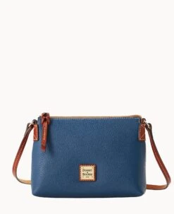 Pebble Grain Rosie Crossbody Caramel -Dooney & Bourke B2341G AWJEPATN