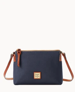 Pebble Grain Rosie Crossbody Caramel -Dooney & Bourke B2341G AWMDPATN
