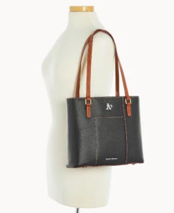 MLB Athletics Small Lexington ATHLETICS -Dooney & Bourke B2342G AWBLPATNOAKA ALT4