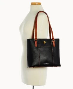 MLB Pirates Small Lexington PIRATES 16 MLB Pirates Small Lexington PIRATES -Dooney & Bourke B2342G AWBLPATNPRAT ALT4 1