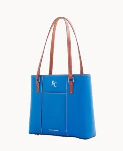 MLB Royals Small Lexington Royals 17 MLB Royals Small Lexington Royals -Dooney & Bourke B2342G AWBUPATNRYLS ALT1 1