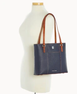 MLB Tigers Small Lexington TIGERS -Dooney & Bourke B2342G AWNVPATNTGRS ALT4