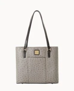 Ostrich Small Lexington Plum Wine -Dooney & Bourke B2342G OTGYPABL