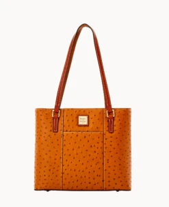 Ostrich Small Lexington Plum Wine -Dooney & Bourke B2342G OTTNPATN