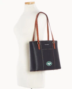 NFL Jets Small Lexington JETS -Dooney & Bourke B2342H AWBLPATNJETS ALT4