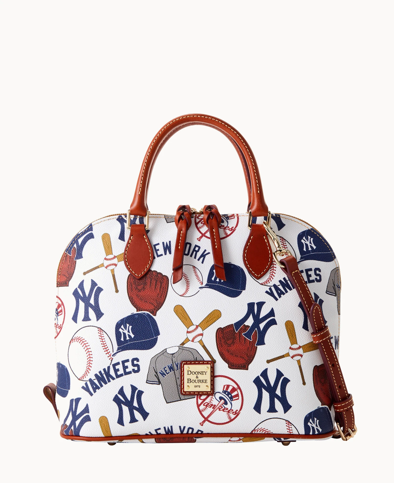 MLB Yankees Zip Zip Satchel YANKEES 1 MLB Yankees Zip Zip Satchel YANKEES