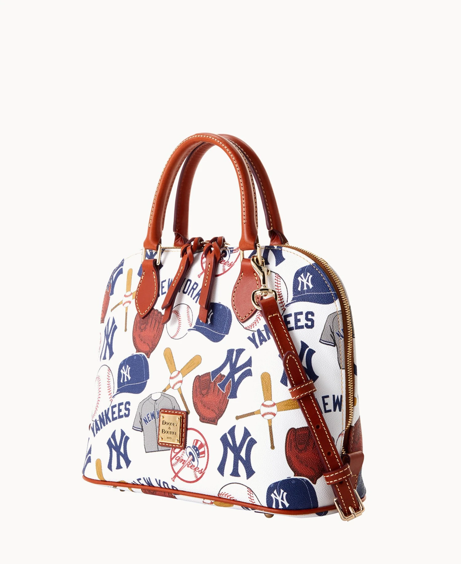 MLB Yankees Zip Zip Satchel YANKEES 8 MLB Yankees Zip Zip Satchel YANKEES - Image 8