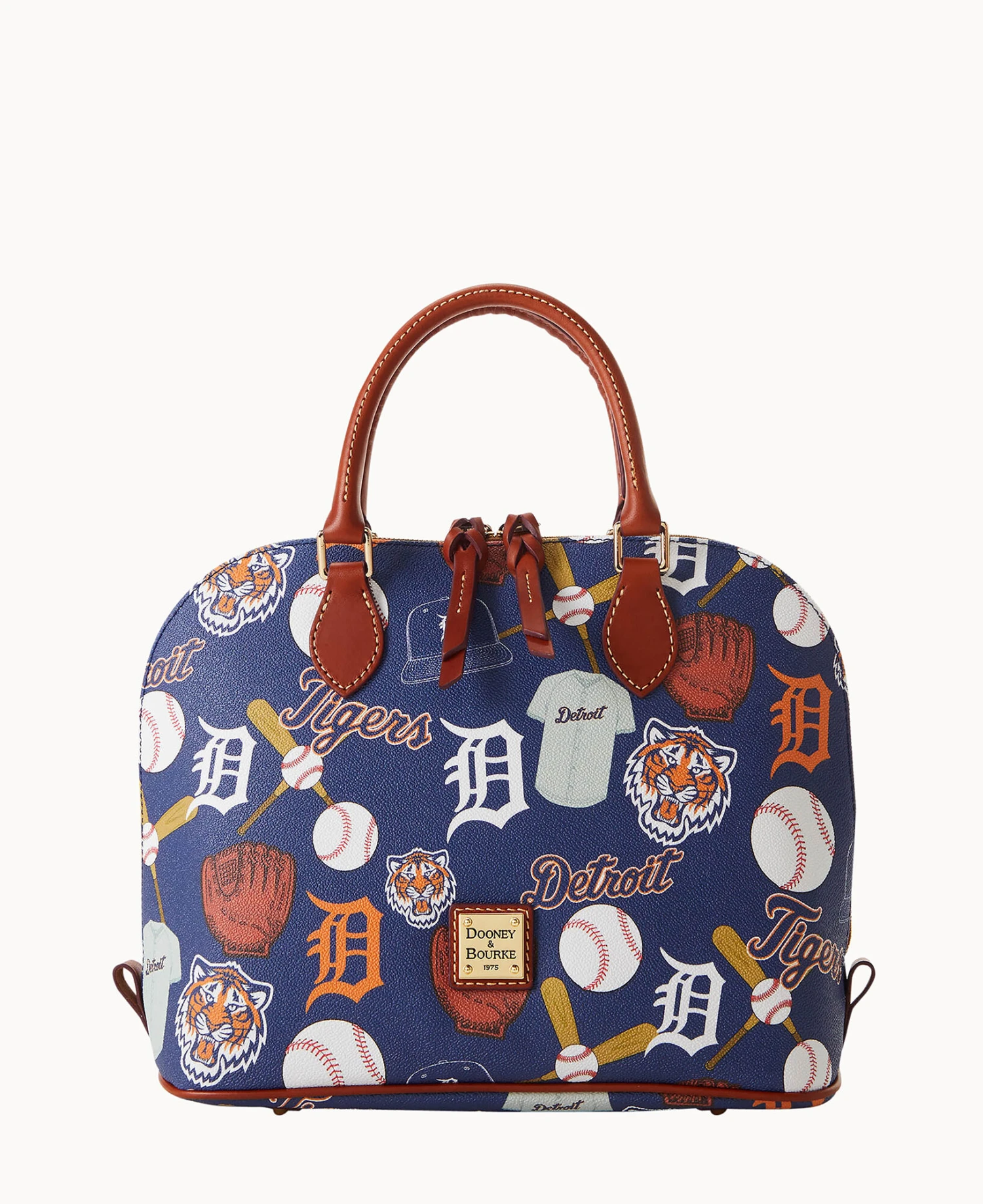 MLB Tigers Zip Zip Satchel TIGERS 10 MLB Tigers Zip Zip Satchel TIGERS - Image 10