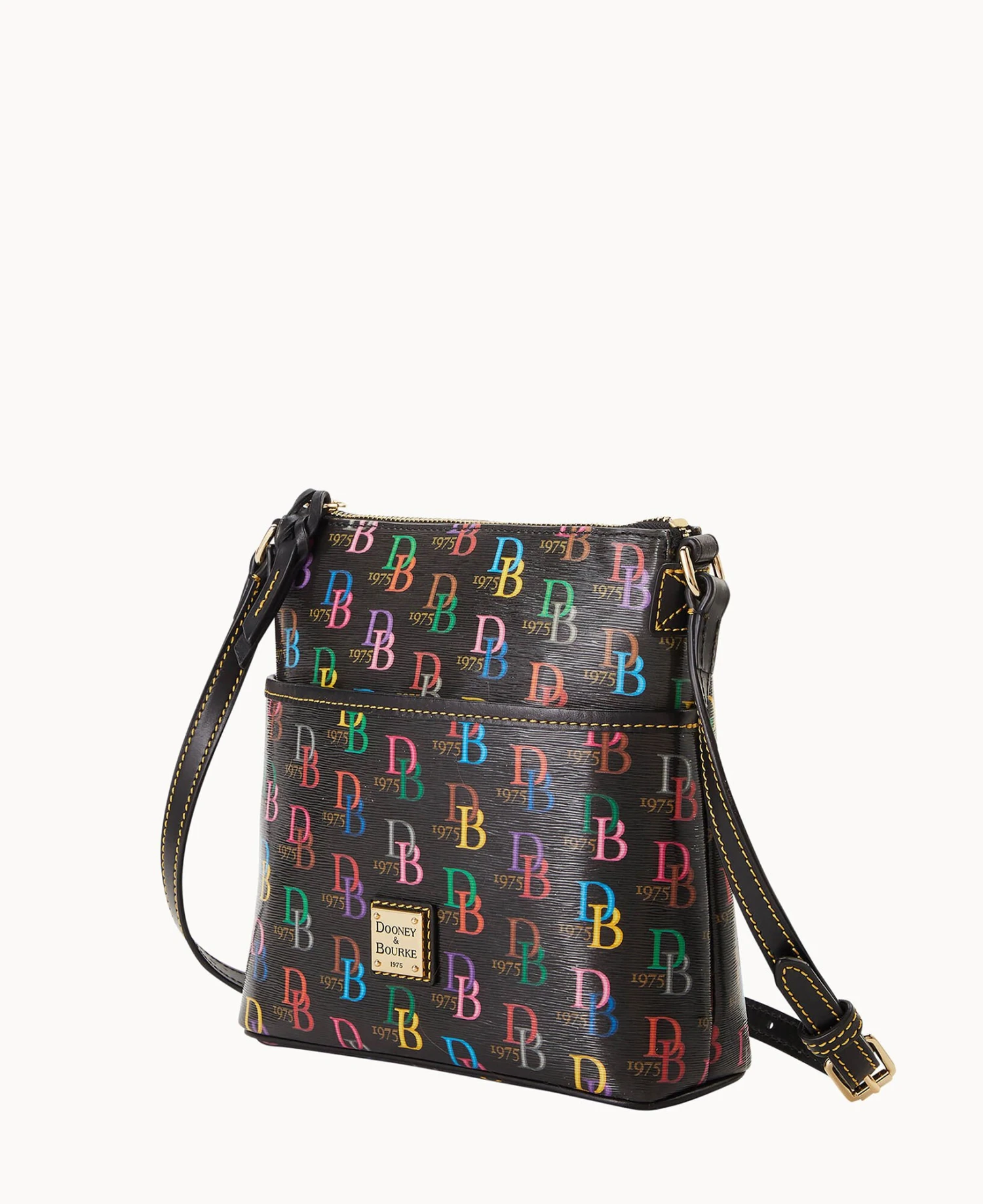 DB75 Multi Small Everyday Crossbody Black 6 DB75 Multi Small Everyday Crossbody Black - Image 6