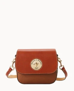 Pebble Turnlock Flap Saddle Spearmint -Dooney & Bourke B2375G 9PCAPATN