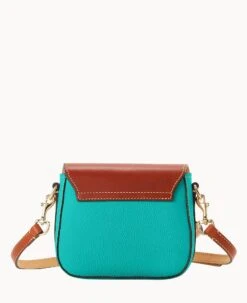 Pebble Turnlock Flap Saddle Spearmint -Dooney & Bourke B2375G 9PSPPATN ALT3 1