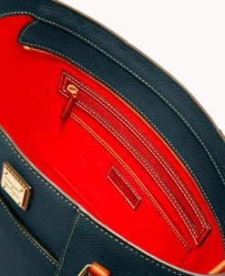 Pebble Grain Lexington Black 23 Pebble Grain Lexington Black -Dooney & Bourke B2379G AWBLPATN ALT2