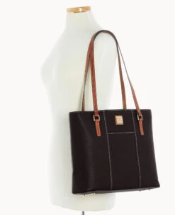 Pebble Grain Lexington Black 25 Pebble Grain Lexington Black -Dooney & Bourke B2379G AWBLPATN ALT4