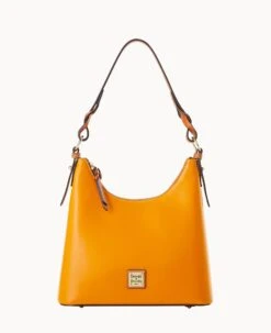 Wexford Leather Bryce Hobo Marigold -Dooney & Bourke B2400G JKMYPANA 1