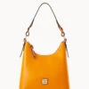 Wexford Leather Bryce Hobo Marigold