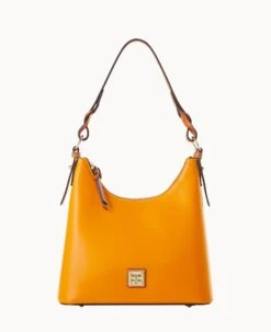 Wexford Leather Bryce Hobo Marigold -Dooney & Bourke B2400G JKMYPANA 2
