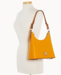 Wexford Leather Bryce Hobo Marigold -Dooney & Bourke B2400G JKMYPANA ALT4 1