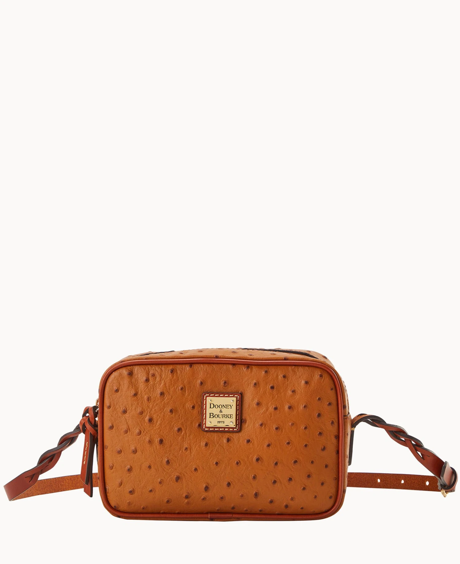 Ostrich Loni Crossbody Caramel 6 Ostrich Loni Crossbody Caramel - Image 6