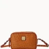Ostrich Loni Crossbody Caramel