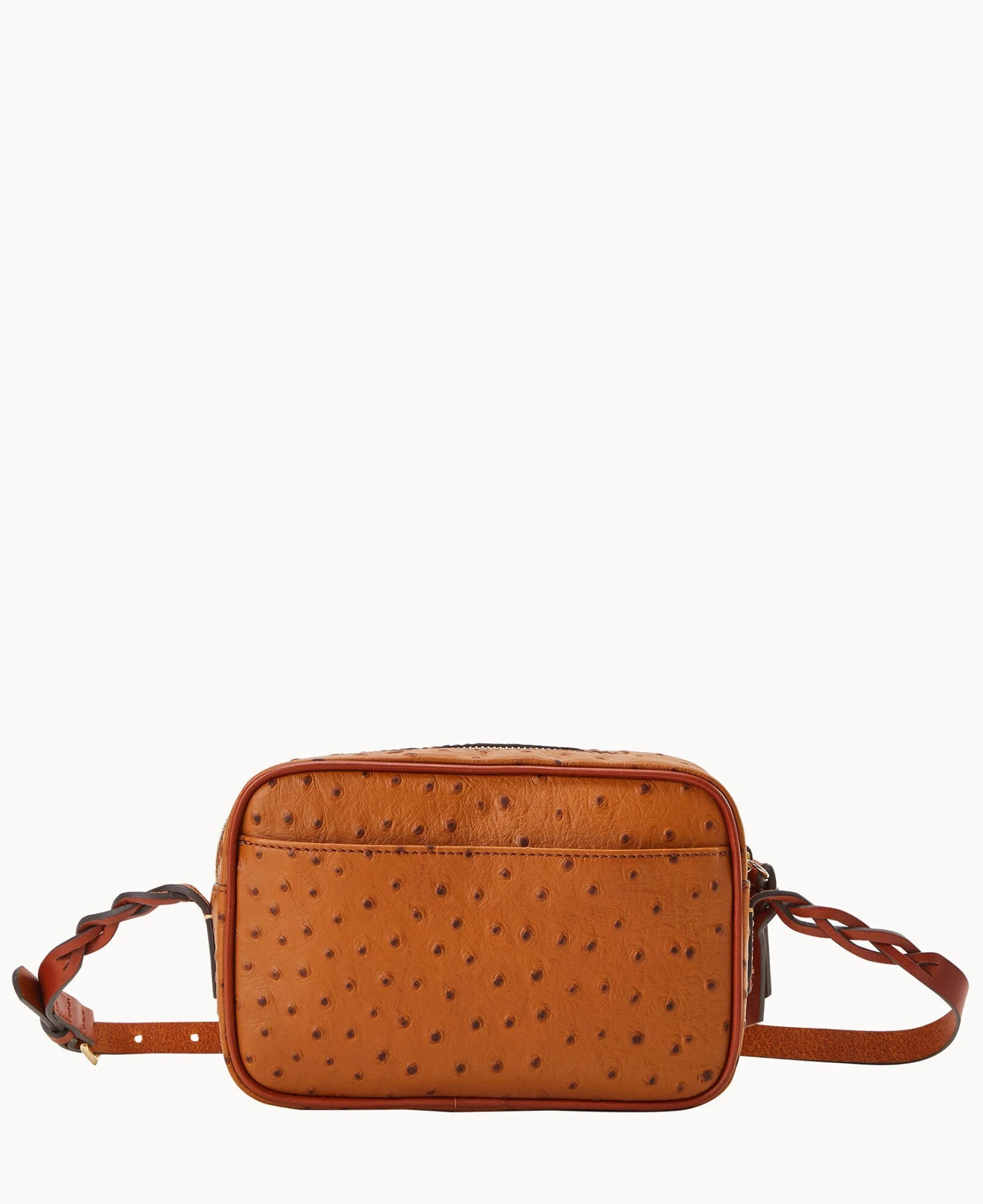 Ostrich Loni Crossbody Caramel 9 Ostrich Loni Crossbody Caramel - Image 9