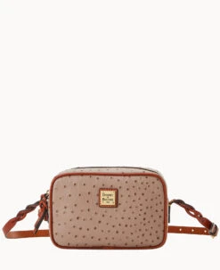 Ostrich Loni Crossbody Caramel 23 Ostrich Loni Crossbody Caramel -Dooney & Bourke B2414G OTXDPATN