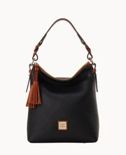 Pebble Grain Randy Black Black -Dooney & Bourke B2423G AWBLPATN