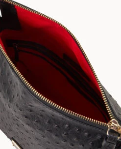 Ostrich Randy Black -Dooney & Bourke B2423G OTBLPABL ALT2