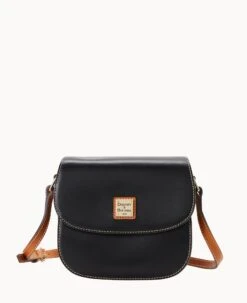 Wexford Leather Saddle Crossbody Black -Dooney & Bourke B2430G JKBLPANA 1