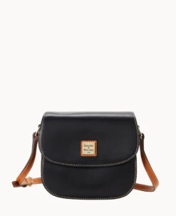 Wexford Leather Saddle Crossbody Black -Dooney & Bourke B2430G JKBLPANA 2