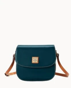 Wexford Leather Saddle Crossbody Black -Dooney & Bourke B2430G JKXFPANA