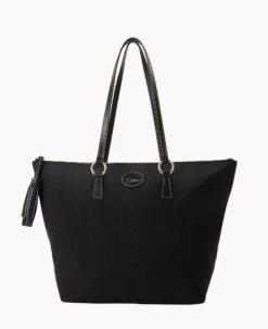 Nylon Tobi Tote Black Black -Dooney & Bourke B2431G INBLPABL 2
