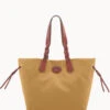 Nylon Shopper Khaki