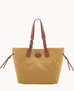 Nylon Shopper Khaki