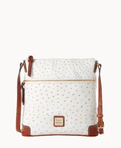 Ostrich Crossbody Plum Wine -Dooney & Bourke B3264G OTBOPATN