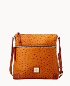 Ostrich Crossbody Plum Wine -Dooney & Bourke B3264G OTTNPATN
