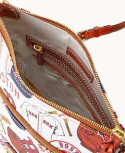 MLB Red Sox Crossbody RED SOX 16 MLB Red Sox Crossbody RED SOX -Dooney & Bourke B3264G QUMWPATNRDSX ALT2 1