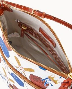 MLB Royals Crossbody ROYALS -Dooney & Bourke B3264G QUMWPATNRYLS ALT2 1
