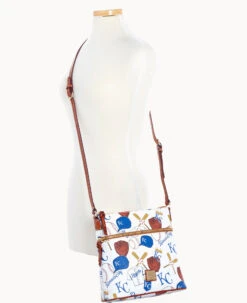 MLB Royals Crossbody ROYALS -Dooney & Bourke B3264G QUMWPATNRYLS ALT4