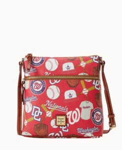 MLB Nationals Crossbody NATIONALS -Dooney & Bourke B3264G QURDPATNNTNL
