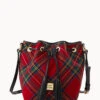 Tartan Serena Crossbody Red