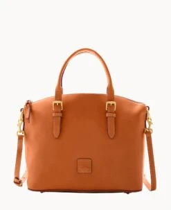 Florentine Domed Satchel Chestnut -Dooney & Bourke B9062D SCNASCNA