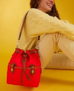 Wayfarer Drawstring Navy -Dooney & Bourke BCAMD1765 ILD lifestyle 1