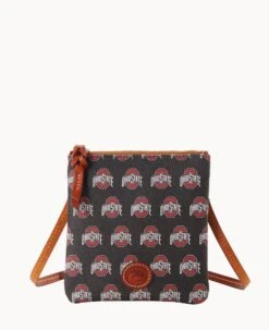 Collegiate Ohio State University Small North South Top Zip Crossbody Ohio State -Dooney & Bourke BL370G AABLPATNOHST 1