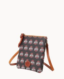 Collegiate Ohio State University Small North South Top Zip Crossbody Ohio State -Dooney & Bourke BL370G AABLPATNOHST ALT1 1