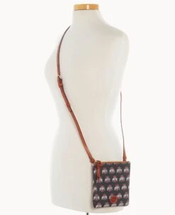 Collegiate Ohio State University Small North South Top Zip Crossbody Ohio State -Dooney & Bourke BL370G AABLPATNOHST ALT4 1