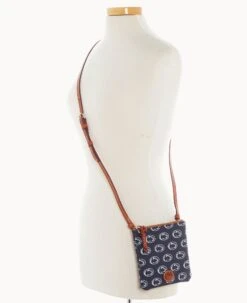 Collegiate Penn State University Small North South Top Zip Crossbody Penn State -Dooney & Bourke BL370G AANVPATNPNST ALT4 1