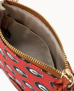Collegiate University Of Georgia Small North South Top Zip Crossbody University Of Georgi 15 Collegiate University Of Georgia Small North South Top Zip Crossbody University Of Georgi -Dooney & Bourke BL370G AARDPATNGEA0 ALT2 1